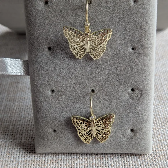 Kendra Scott Hadley Butterfly Drop Earrings - Picture 2 of 4
